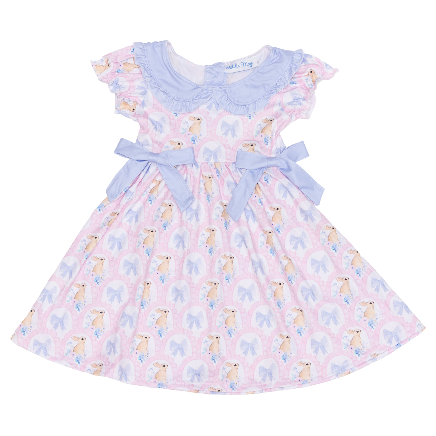 Pink Scallop Easter Dress