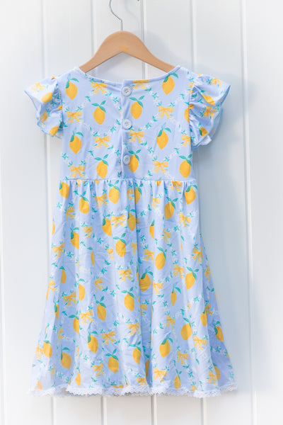 Lemon Trellis Dress